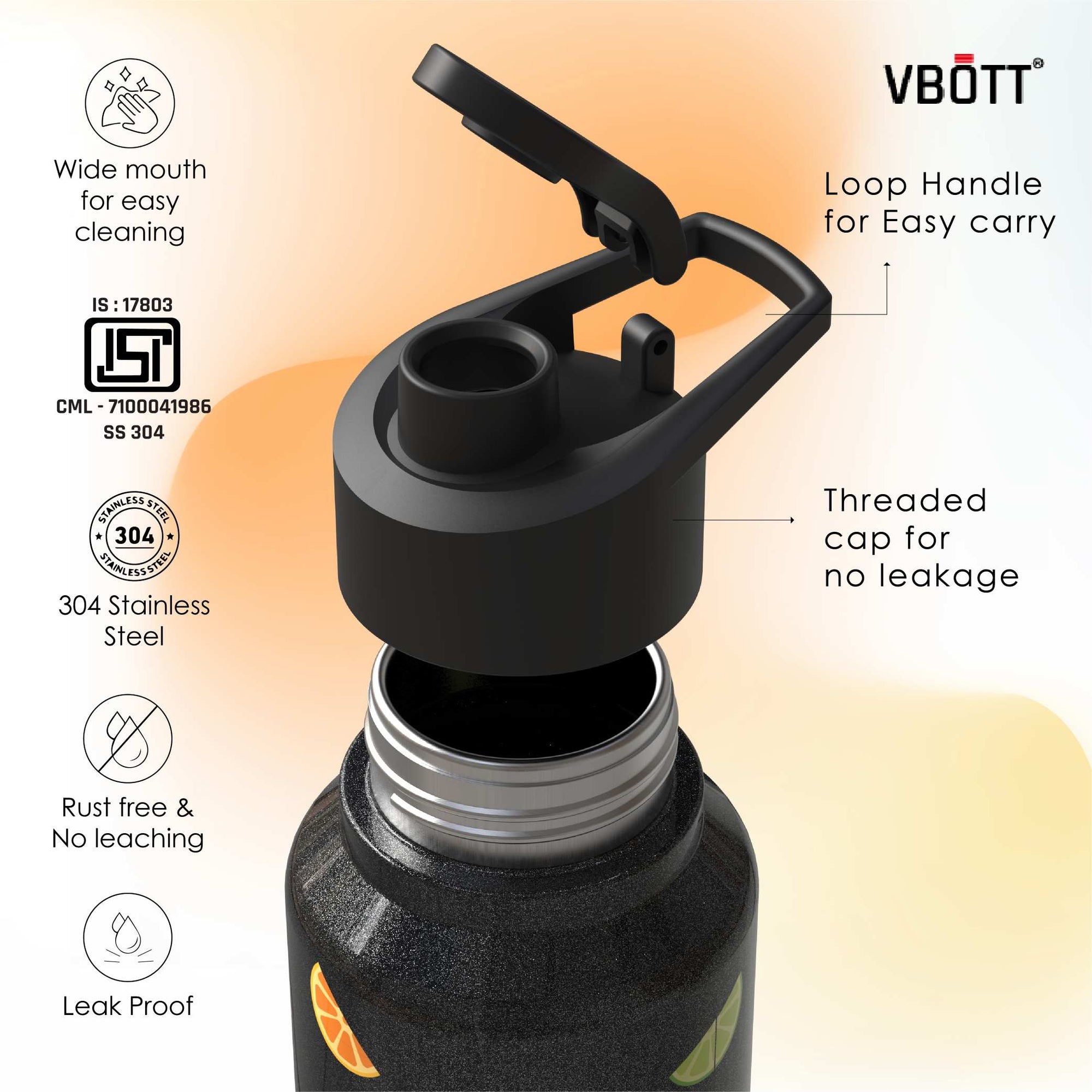 750ml Black