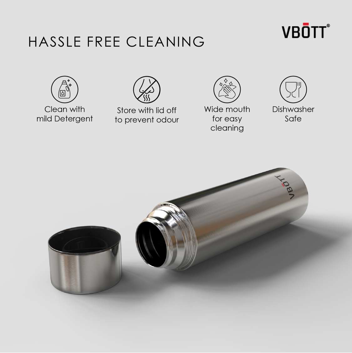 1000ml Steel