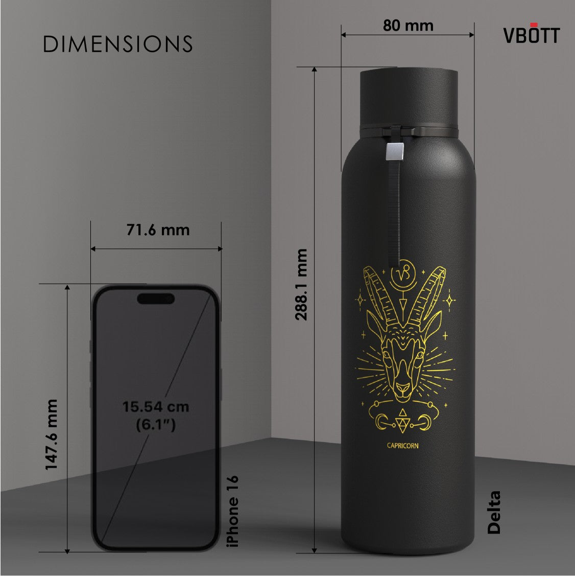 1000ml Capricorn