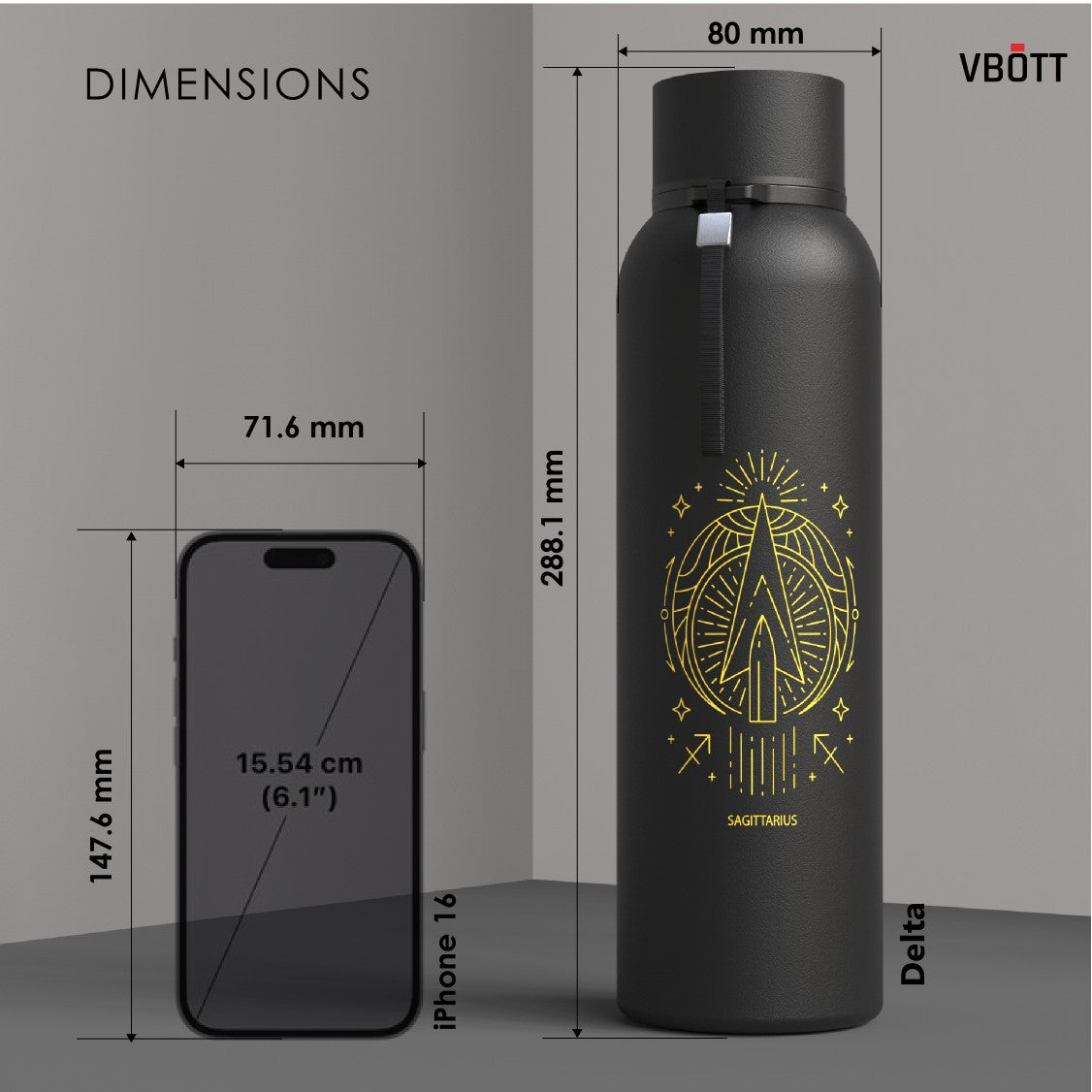 1000ml Sagittarius