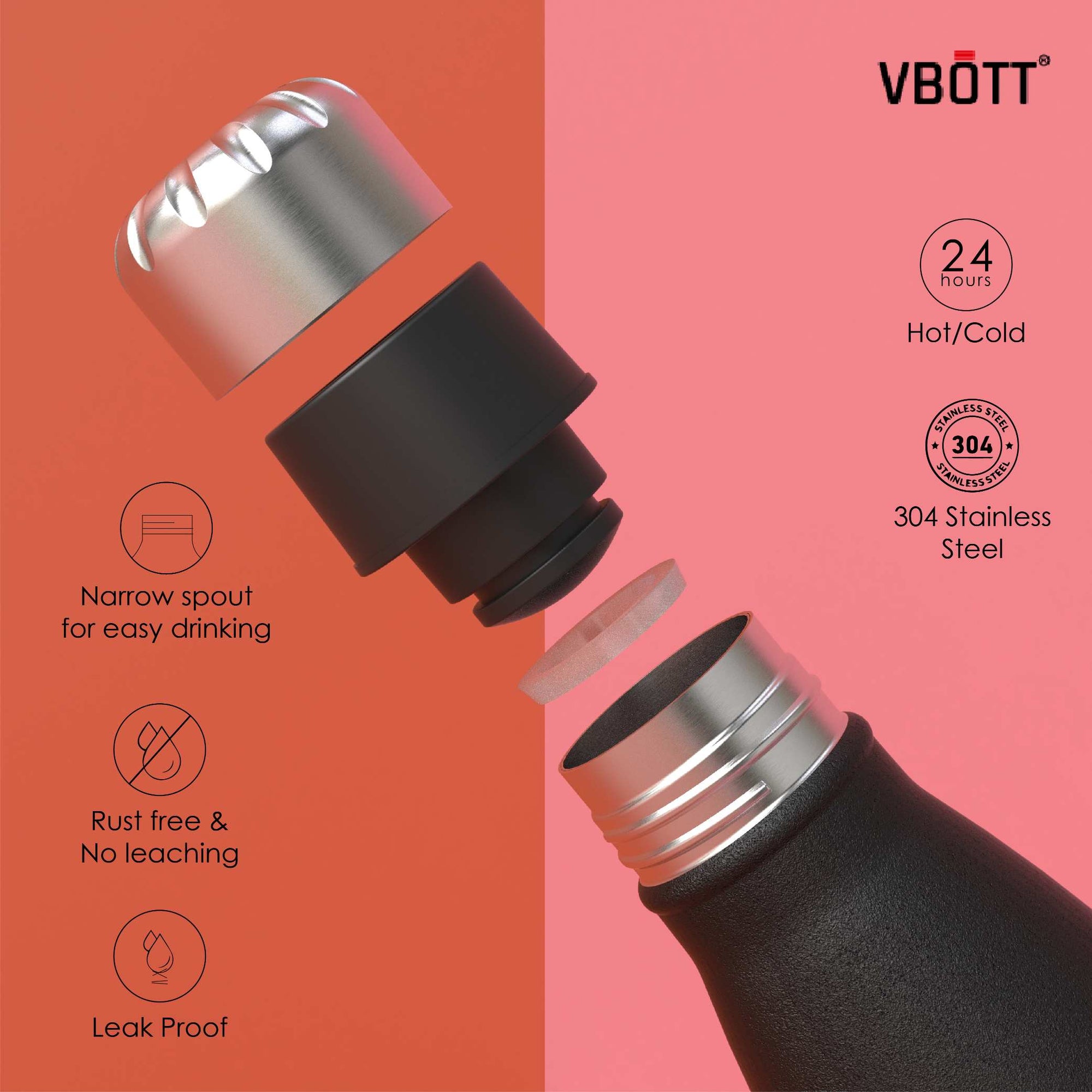 500ml Black