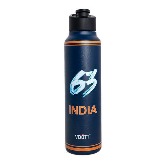 T20 World Cup 63 Printed | YOKON FLIP 1100 Stainless Steel Single Wall Water Bottle, Vbott